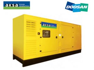 Генератор дизельный AKSA AD 132 в шумозащитном кожухе 96 кВт
