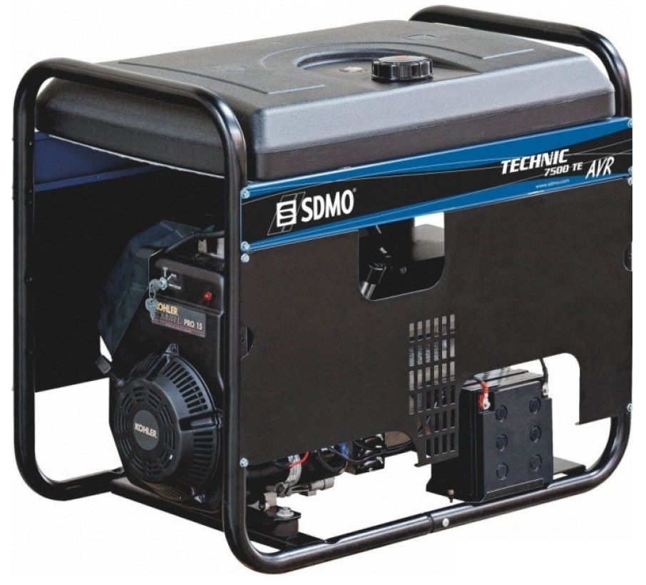 Генератор бензиновый SDMO Technic7500TE_AVRM 6,5 кВт
