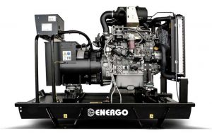Генератор дизельный Energo ED 30/230 Y-SS в звукоизолирующем корпусе однофазные 30,0/24,0 кВт