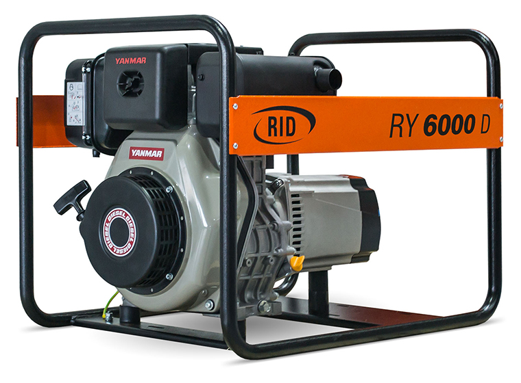 Генератор дизельный RID RY 6000 D 4,4 кВт