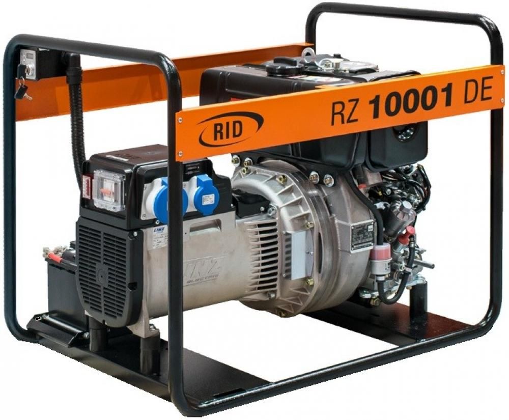 Генератор дизельный RID RZ 10001 DE 8 кВт