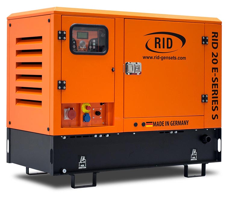 Генератор дизельный RID 20/1 E-SERIES-S в шумозащитном кожухе 16 кВт