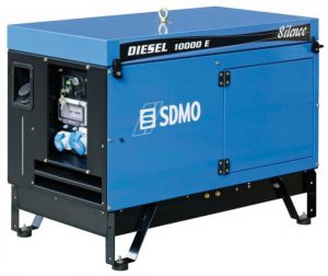 Генератор дизельный SDMO Diesel10000EAVR_Silence 9 кВт